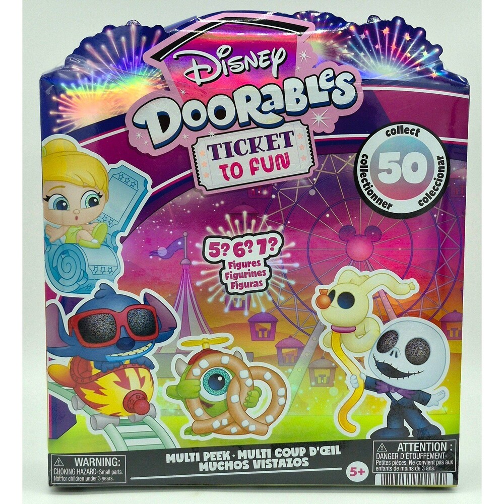 Disney Doorables Ticket to Fun Multi Peek 5 6 or 7 Figures NEW SEALED